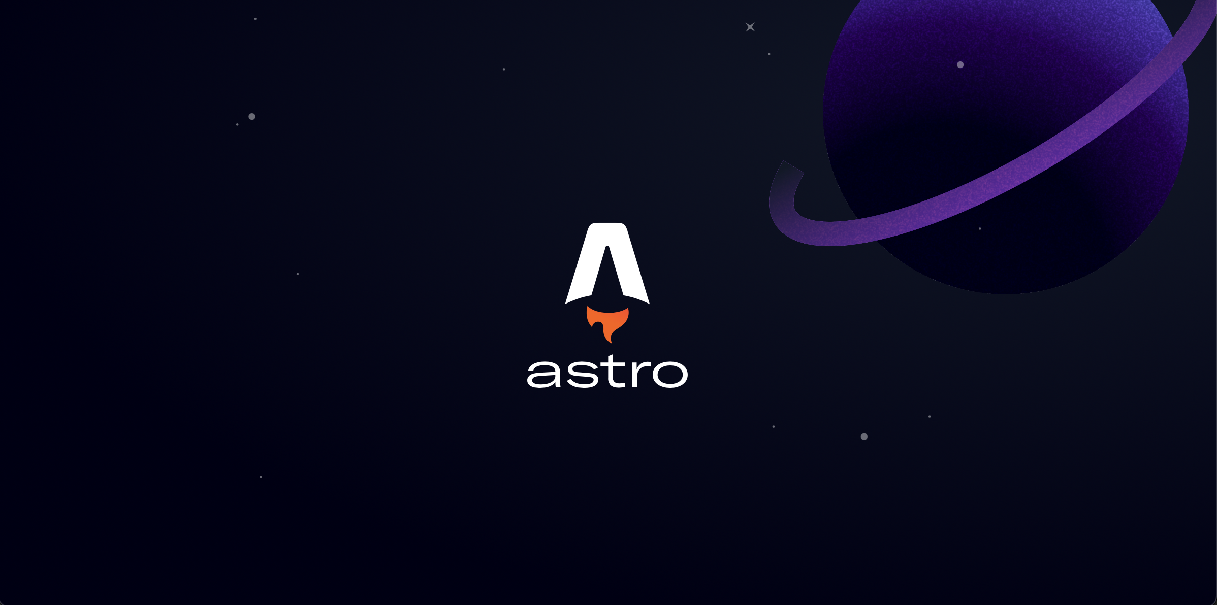Astro - A Static Web Generator